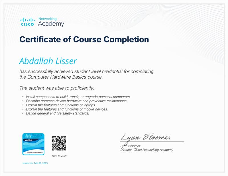 Certificat 2